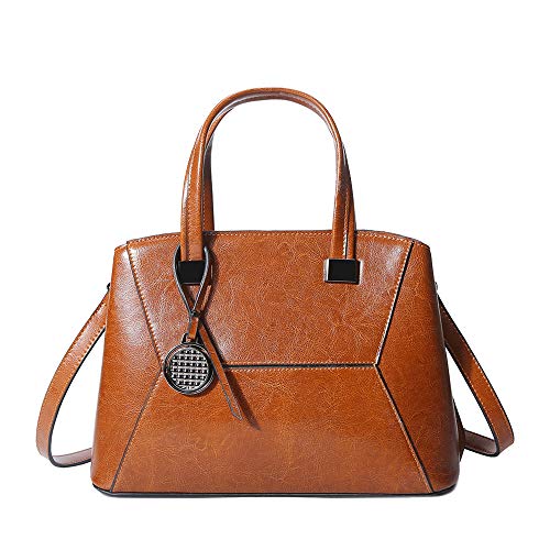 Coolives Damen Tasche Kleine Handtasche Henkeltasche Umhängetasche Schultertasche aus Leder Braun EINWEG Coolives Damen Tasche Kleine Handtasche Henkeltasche Umhängetasche Schultertasche aus Leder Braun EINWEG von Coolives