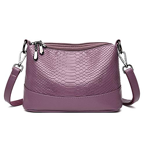 Coolives Damen Umhängetasche aus PU-Leder Kleine Hobo Schultertasche Handtasche Elegant Henkeltasche Tasche für Dame Lila EINWEG Coolives Damen Umhängetasche aus PU-Leder Kleine Hobo Schultertasche Handtasche Elegant Henkeltasche Tasche für Dame Lila EINWEG von Coolives