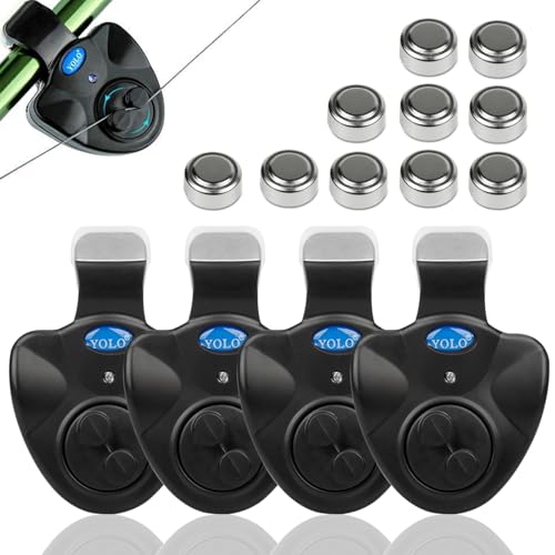 Coolnice 3Pcs Empfindsame Angel Bissanzeiger Elektronisch mit LED-Leuchtanzeiger Swinger Vibration auf der Rute Angelsummer Ausrüstung von Fischer Fischerei Gerät Coolnice 3Pcs Empfindsame Angel Bissanzeiger Elektronisch mit LED-Leuchtanzeiger Swinger Vibration auf der Rute Angelsummer Ausrüstung von Fischer Fischerei Gerät von Coolnice