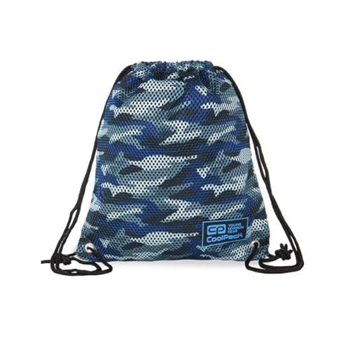 Coolpack B74067, Turnbeutel SPRINT LINE CAMO MESH GREY, Multicolor von CoolPack