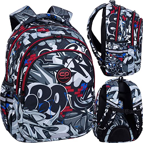 Coolpack F029706, Schulrucksack Jerry STREET ART, Multicolor Coolpack F029706, Schulrucksack Jerry STREET ART, Multicolor von CoolPack