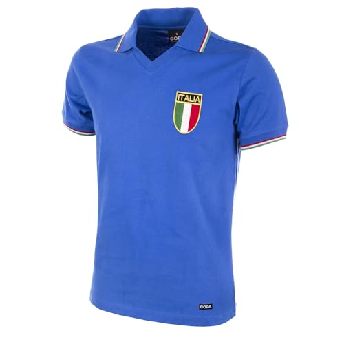 copa Italy World Cup 1982 Short Sleeve Retro Football Shirt copa Italy World Cup 1982 Short Sleeve Retro Football Shirt von COPA