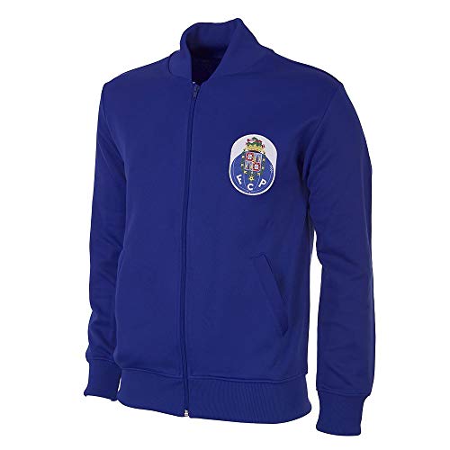 COPA Herren FC Porto 1985-86 Retro Fußball Jacke Retro Fußball Jacke XL blau von COPA