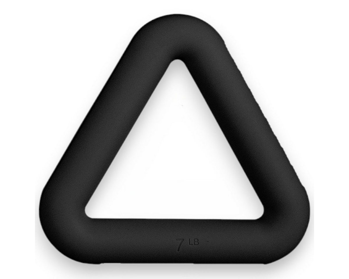 Coradoma Kettlebell Silikon Triangle Dreieck für Krafttraining, Gewichtskugel Hantel, (Trainingsgewicht für Ganzkörper Core Workout und Cross Fit), 3,2 / 4,5 kg von Coradoma