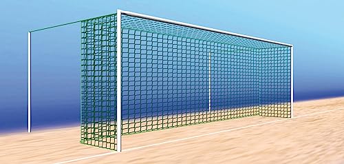 Cordamanía Handballonetz für Fußballtore, Unisex, Weiß, 3,00 x 2,00 x 1,00 x 1,00 x 1,00 cm von Cordamanía