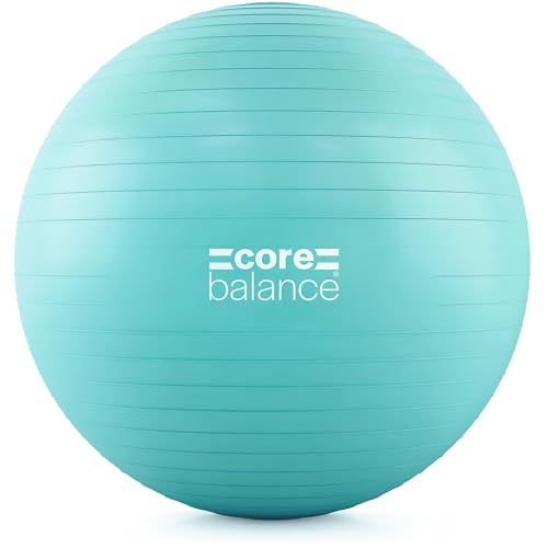 Core Balance, berstsicherer Gymnastikball - für Fitness Yoga Schwangerschaft - 55cm 65cm 75cm 85cm - inkl. Luftpumpe Core Balance, berstsicherer Gymnastikball - für Fitness Yoga Schwangerschaft - 55cm 65cm 75cm 85cm - inkl. Luftpumpe von Core Balance