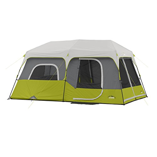 Core Instant Cabin Tent Familien-Campingzelt, rot, 14' x 9' Core Instant Cabin Tent Familien-Campingzelt, rot, 14' x 9' von Core