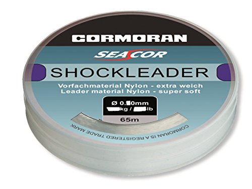 CORMORAN SEACOR SHOCKLEADER Ø= 0,40mm / Länge: 65m Salzwasser-Vorfachschnur von Cormoran