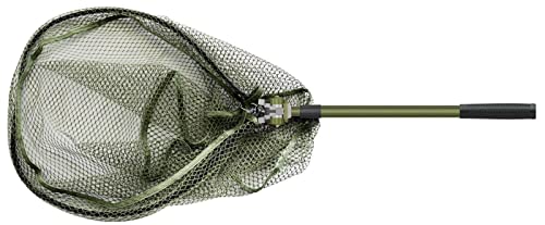 Cormoran Klappkescher 1,16m / 40x35cm Gummiertes Netz Unterfangkescher von Cormoran