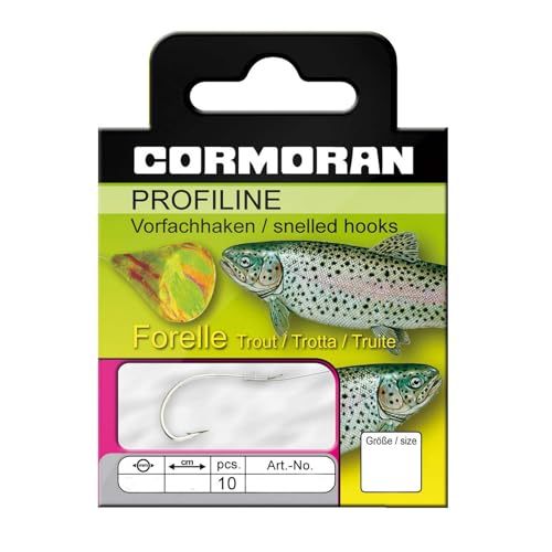 Cormoran PROFILINE Forellenhaken Nickel Gr.8 0,26mm Cormoran PROFILINE Forellenhaken Nickel Gr.8 0,26mm von Cormoran