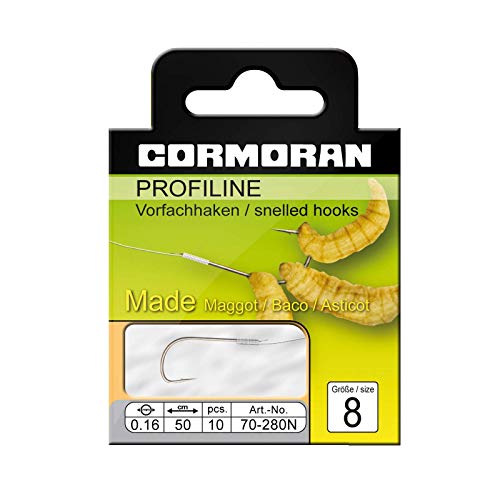 Cormoran PROFILINE Madenhaken Nickel Gr.14 0,12mm von Cormoran