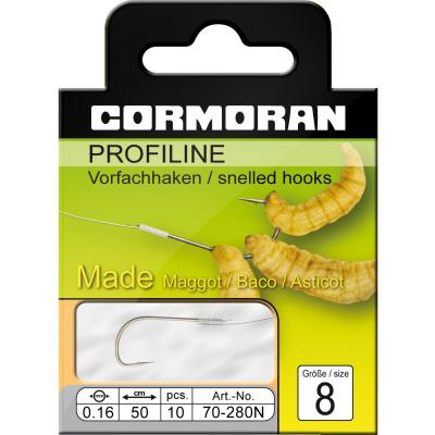 Cormoran PROFILINE Madenhaken nickel Gr.16 0,10mm von Cormoran