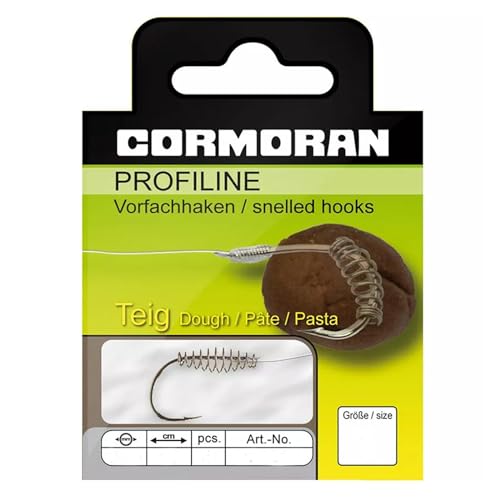 Cormoran PROFILINE Teighaken Nickel Gr.2 0,30mm Cormoran PROFILINE Teighaken Nickel Gr.2 0,30mm von Cormoran