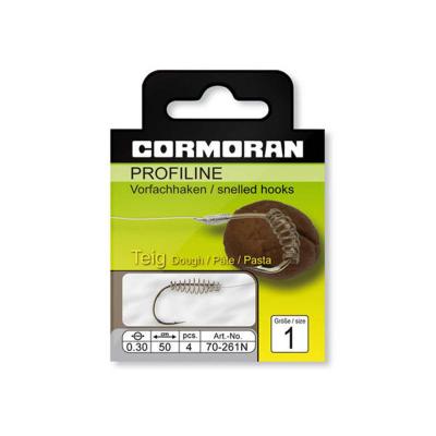Cormoran PROFILINE Teighaken nickel Gr.6 0,25mm von Cormoran