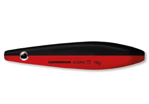 Cormoran Sea Spoon Cora SI 7.5 Black&red Meerforellenblinker von Cormoran