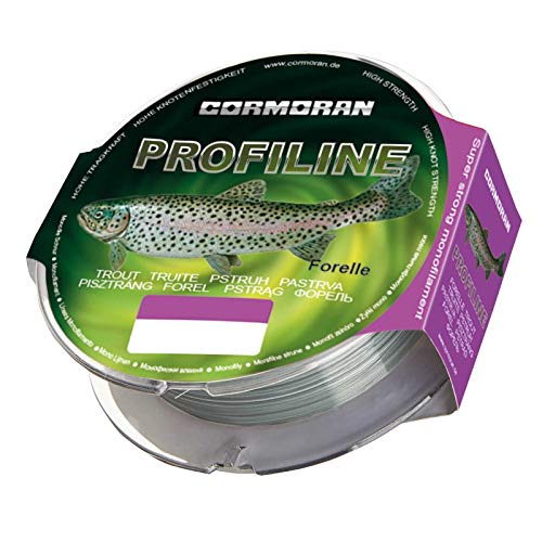 Cormoran Unisex – Erwachsene Profiline Forelle Spezialschnur Schnur, Hellblau, Rund klein Cormoran Unisex – Erwachsene Profiline Forelle Spezialschnur Schnur, Hellblau, Rund klein von Cormoran