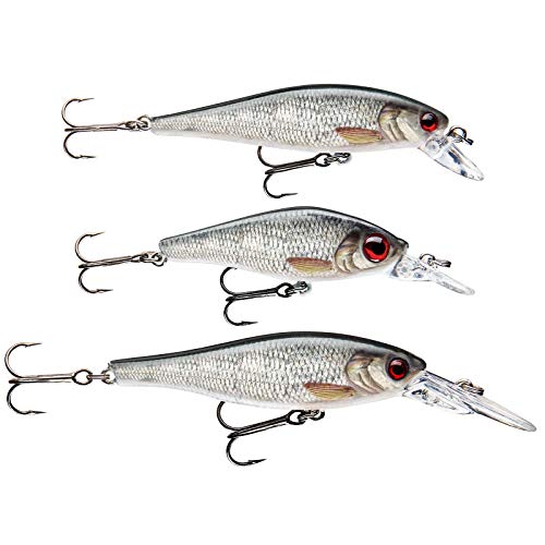 Cormoran Realfish Wobller Set Roach, 3 STK. Wobbler, 53-00027 Cormoran Realfish Wobller Set Roach, 3 STK. Wobbler, 53-00027 von Cormoran