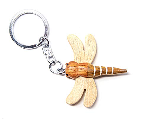 Schlüsselanhänger aus Holz - Libelle Schlüsselanhänger aus Holz - Libelle von Cornelißen