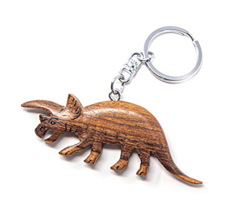 Schlüsselanhänger aus Holz - Triceratops Schlüsselanhänger aus Holz - Triceratops von Cornelißen