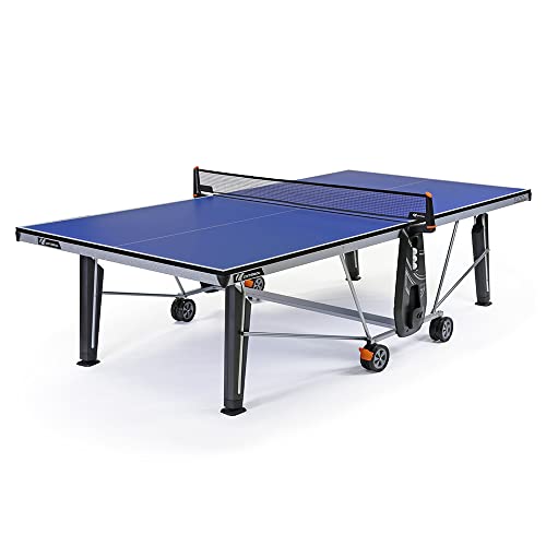 Cornilleau 500 Indoor Tischtennisplatte - TÜV-Zertifiziert, 22 mm Platte für hervorragenden Rückprall, klappbar, Einzelspiel möglich, inkl. Netz - Blau Cornilleau 500 Indoor Tischtennisplatte - TÜV-Zertifiziert, 22 mm Platte für hervorragenden Rückprall, klappbar, Einzelspiel möglich, inkl. Netz - Blau von Cornilleau