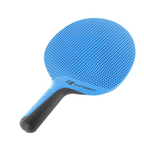 Cornilleau Softbat - Outdoor Tischtennisschläger - Schlag- und wetterfest - Einfach zu Spielen - Blau von Cornilleau