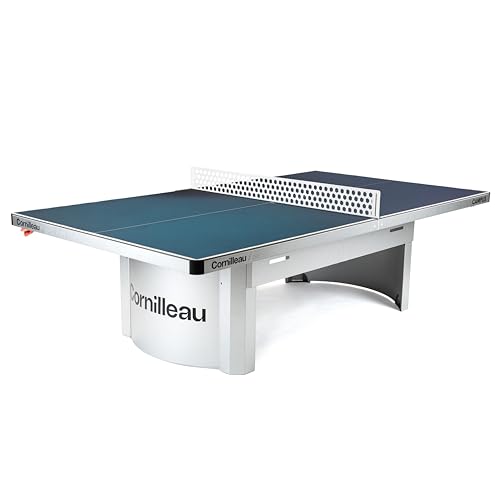 CORNILLEAU Campus 510 - Outdoor Tischtennisplatte - Robuste, Wetterfeste und Stoßfeste Tisch für Garten, Schulen, Parks, Campingplätze - Hervorragender Ballsprung Dank 7 mm Melaminharzplatte - Blau CORNILLEAU Campus 510 - Outdoor Tischtennisplatte - Robuste, Wetterfeste und Stoßfeste Tisch für Garten, Schulen, Parks, Campingplätze - Hervorragender Ballsprung Dank 7 mm Melaminharzplatte - Blau von Cornilleau