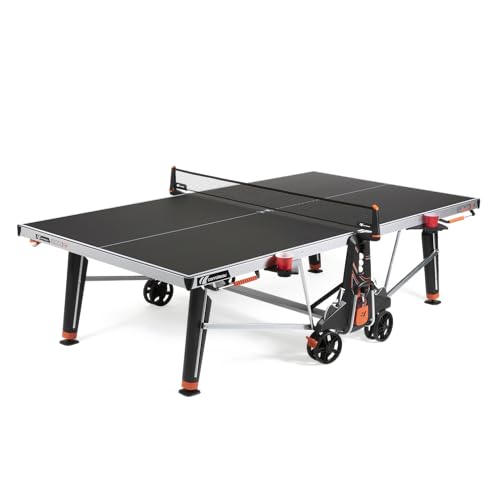 CORNILLEAU 600X - Outdoor Tischtennisplatte - Hochwertig und funktional - 7 mm Melaminharzplatte - Turnierqualität - Klappbar - Wetterfest - Robust - Schwarz CORNILLEAU 600X - Outdoor Tischtennisplatte - Hochwertig und funktional - 7 mm Melaminharzplatte - Turnierqualität - Klappbar - Wetterfest - Robust - Schwarz von Cornilleau