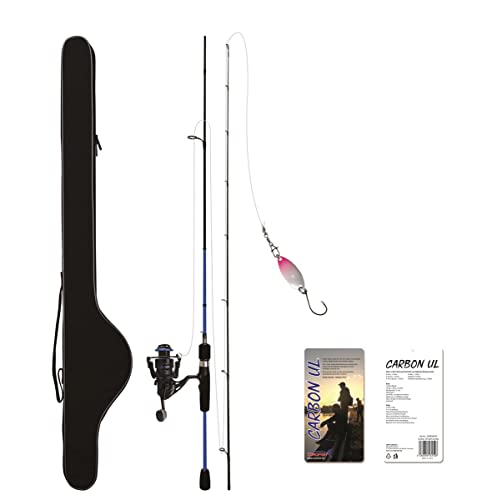 Corofish Carbon UL Combo 1,98m 1-8g Angelset Spinnrute Rolle & Schnur Ultralight Corofish Carbon UL Combo 1,98m 1-8g Angelset Spinnrute Rolle & Schnur Ultralight von Corofish
