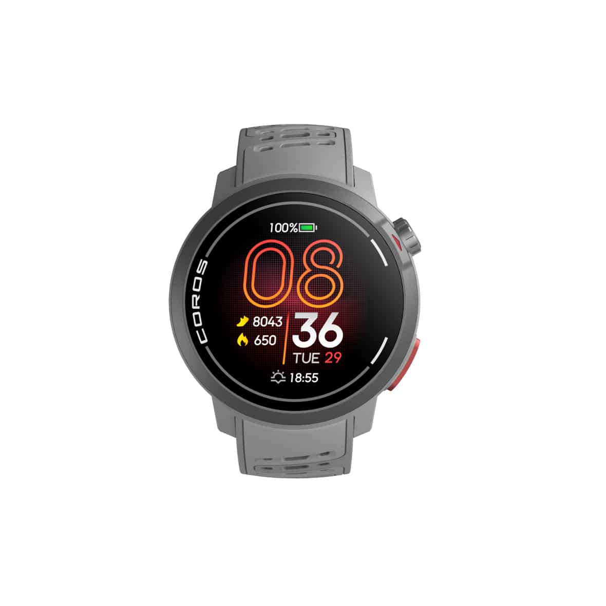 Coros Pace Pro GPS-Sportuhr Unisex (Grau one size Größe) von Coros