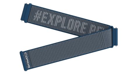 armband aus nylon 22mm coros apex 2 pro bleu armband aus nylon 22mm coros apex 2 pro bleu von Coros