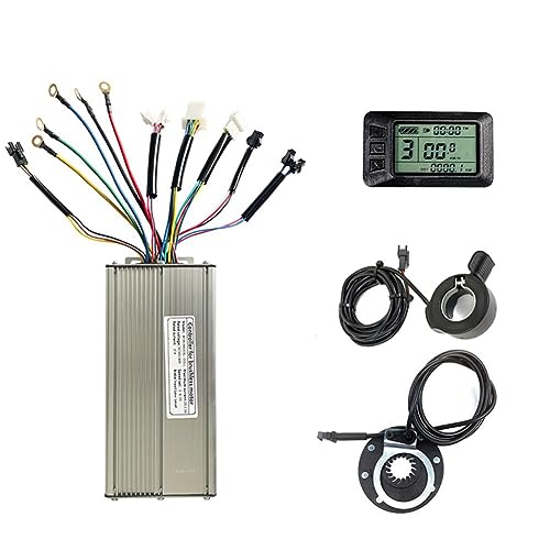 Correa KT 30A Sinuswellen-Controller-Kit LCD7U LCD-Instrumentenanzeige, Geeignet für 48V 1000W, 1500W Motor, Einfache Installation von Correa