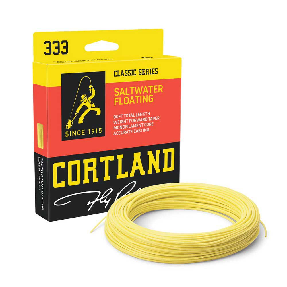 Cortland 333 Saltwater Floating Wf 27 M Fly Fishing Line Golden Line 9 von Cortland