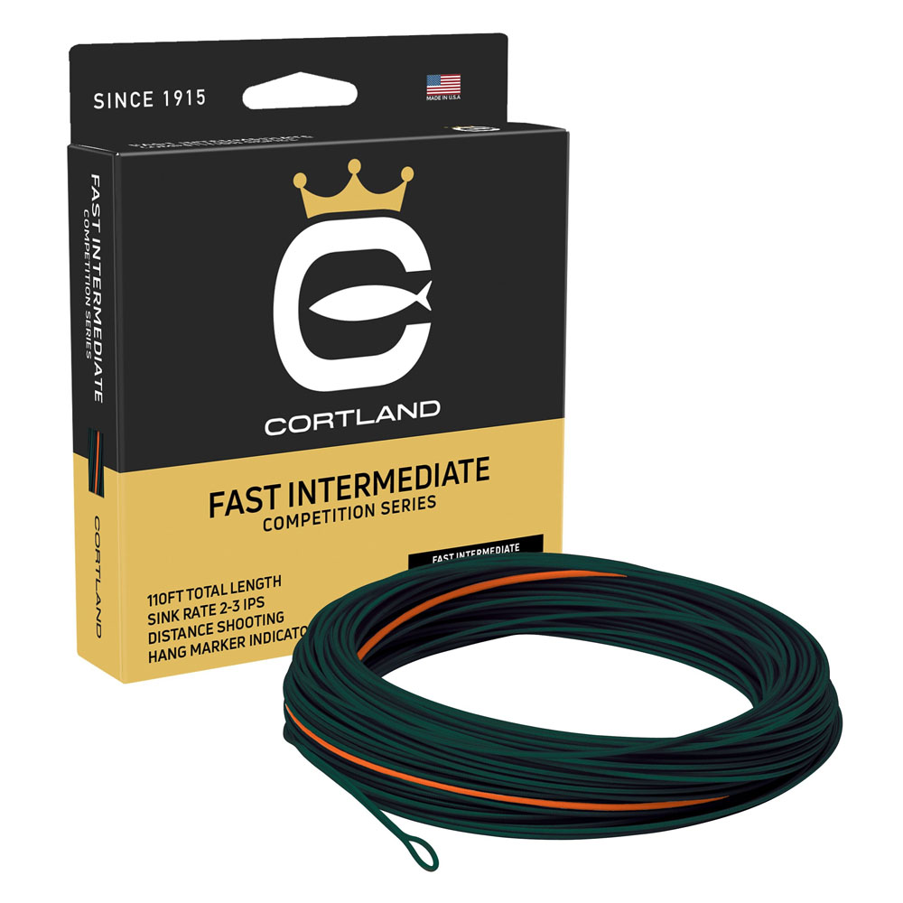 Cortland Fast Intermediate 33 M Fly Fishing Line  Line 6-7 von Cortland