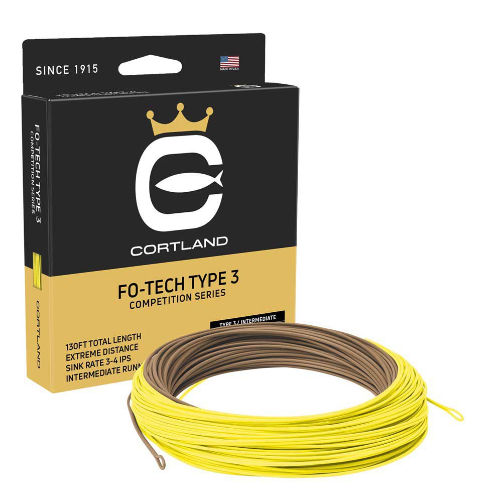 Cortland Fo Tech Type 3 39 M Fly Fishing Line Golden Line 6-7 Cortland Fo Tech Type 3 39 M Fly Fishing Line Golden Line 6-7 von Cortland