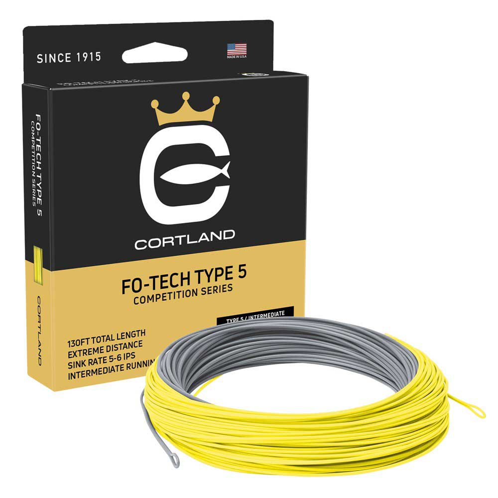 Cortland Fo Tech Type 5 39 M Fly Fishing Line Gelb Line 6-7 Cortland Fo Tech Type 5 39 M Fly Fishing Line Gelb Line 6-7 von Cortland