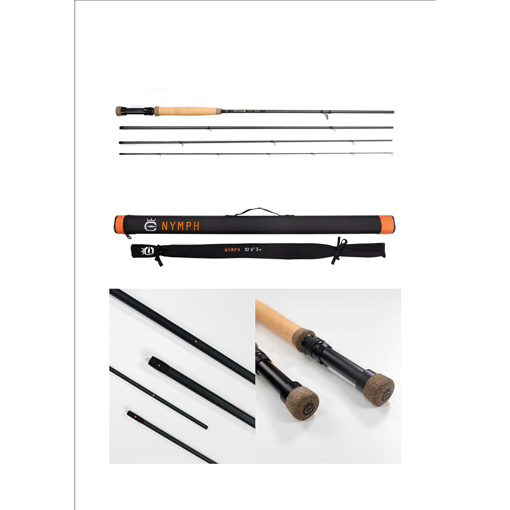 Cortland Nymph Performance Fly Fishing Rod Silber 3.18 m / Line 2 Cortland Nymph Performance Fly Fishing Rod Silber 3.18 m / Line 2 von Cortland