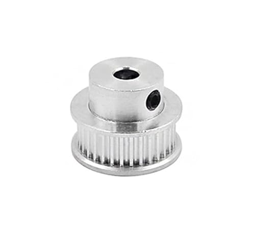 1pc 30 Zähne 2GT Timing Pulley Bohrung 5/6,35/8mm Fit 2GT Zahnriemen B = 6mm GT2-6 Gürtel 30T 30 Zähne GT2 Timng Gürtel Pulley for 3D Drucker(5mm) von Cortnn