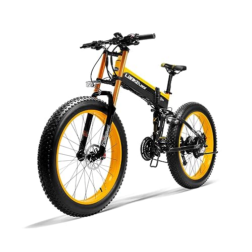 Cosintier XT750 Plus, Big Fork, Fat Tire Elektrisches Mountainbike (gelb) von Cosintier