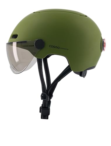 Cosmo Connected Cosmo Fusion Fahrradhelm, Khaki, matt, one Size Cosmo Connected Cosmo Fusion Fahrradhelm, Khaki, matt, one Size von Cosmo Connected