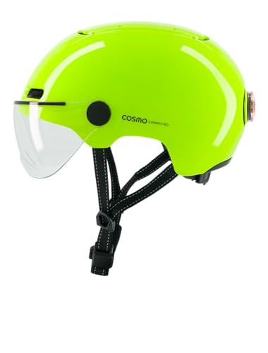 Cosmo Connected Cosmo Fusion Fahrradhelm, Neongelb, glänzend, one Size Cosmo Connected Cosmo Fusion Fahrradhelm, Neongelb, glänzend, one Size von Cosmo Connected