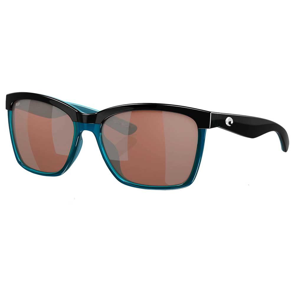 Costa Anaa Mirrored Polarized Sunglasses Blau Copper Silver Mirror 580P/CAT2 Mann von Costa