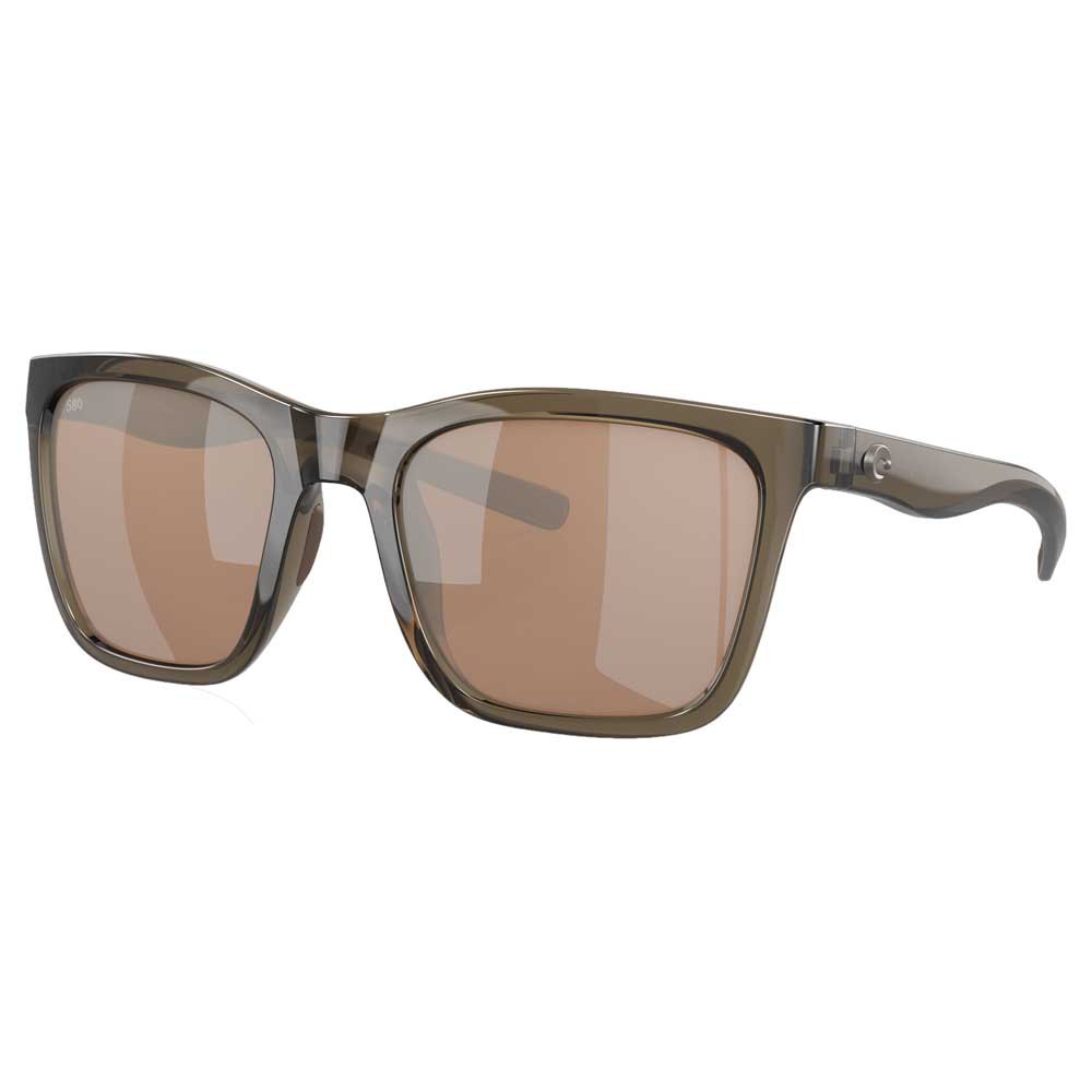 Costa Panga Mirrored Polarized Sunglasses Golden Copper Silver Mirror 580G/CAT2 Mann von Costa