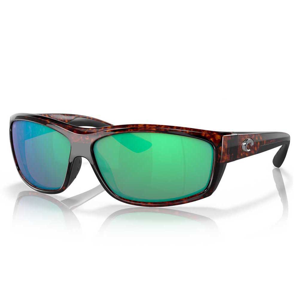 Costa Saltbreak Mirrored Polarized Sunglasses Golden Green Mirror 580G/CAT2 Frau von Costa