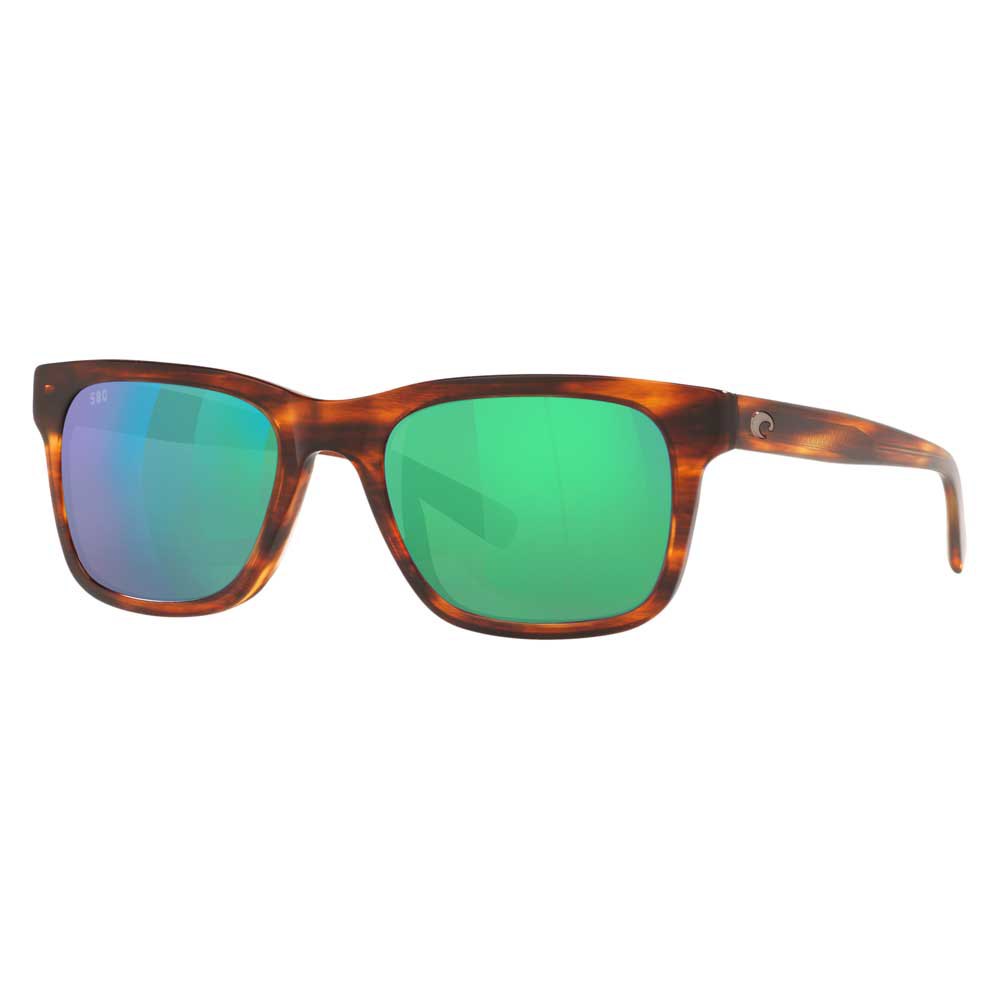 Costa Tybee Mirrored Polarized Sunglasses Golden Green Mirror 580G/CAT2 Frau von Costa