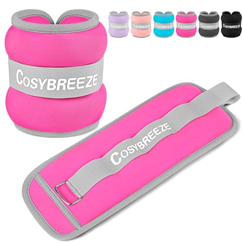 Cosybreeze Gewichtsmanschetten Fuß Gewichte für Beine und Arme Fußgewichte und Fußgelenkgewichte für Fitnessstudio Bewegung Laufen Joggen 4kg 1 Paar Gewichtsmanschetten Hand, Rosa Cosybreeze Gewichtsmanschetten Fuß Gewichte für Beine und Arme Fußgewichte und Fußgelenkgewichte für Fitnessstudio Bewegung Laufen Joggen 4kg 1 Paar Gewichtsmanschetten Hand, Rosa von Cosybreeze