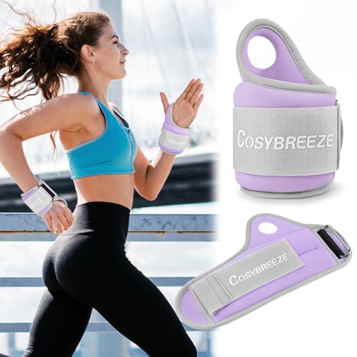 Cosybreeze Gewichtsmanschetten Hand Frauen Männer Gewichtsmanschetten Handgelenk Gewichte für Arme 1kg 1,5kg 1 Paar Handgewichte Armgewichte für Fitnessstudio, Bewegung, Laufen, Joggen, Hellviolett Cosybreeze Gewichtsmanschetten Hand Frauen Männer Gewichtsmanschetten Handgelenk Gewichte für Arme 1kg 1,5kg 1 Paar Handgewichte Armgewichte für Fitnessstudio, Bewegung, Laufen, Joggen, Hellviolett von Cosybreeze