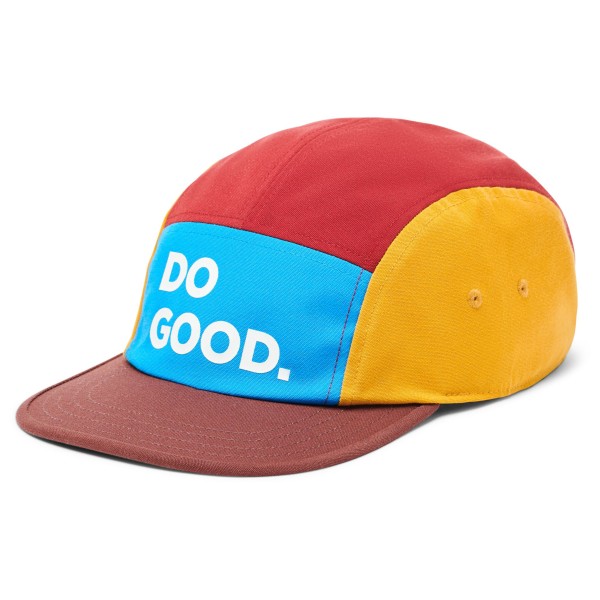 Cotopaxi - Do Good 5-Panel Hat - Cap Gr One Size blau;gelb von Cotopaxi