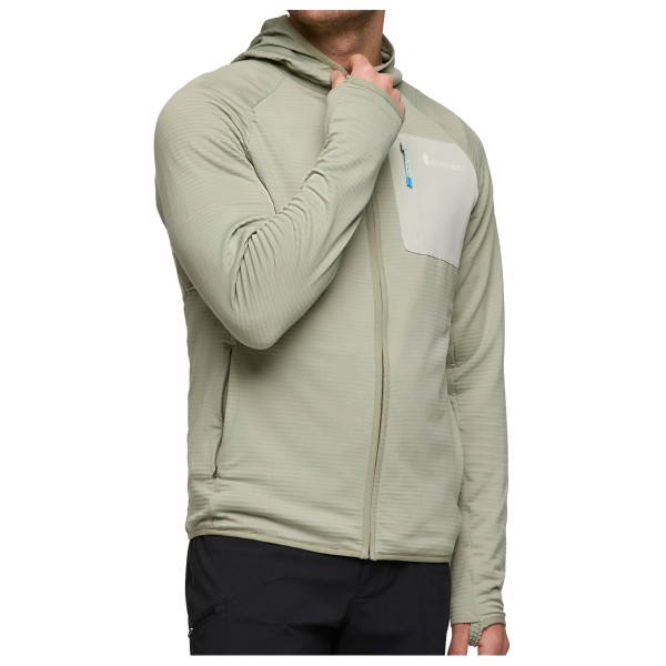 Cotopaxi - Otero Fleece Full-Zip Hooded Jacket - Fleecejacke Gr L grau Cotopaxi - Otero Fleece Full-Zip Hooded Jacket - Fleecejacke Gr L grau von Cotopaxi