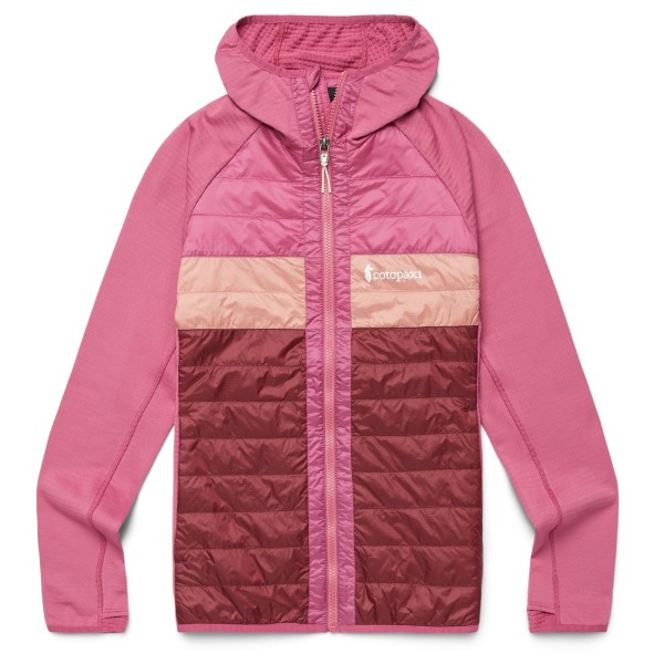 Cotopaxi - Women's Capa Hybrid Insulated Hooded Jacket - Kunstfaserjacke Gr S rosa von Cotopaxi