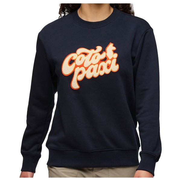 Cotopaxi - Women's Coto-Patch Crew Sweatshirt - Pullover Gr S schwarz Cotopaxi - Women's Coto-Patch Crew Sweatshirt - Pullover Gr S schwarz von Cotopaxi